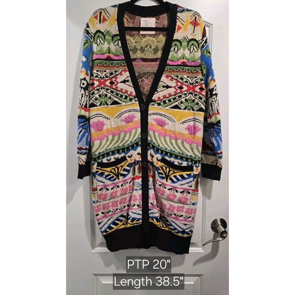 Aldo Martins‎ Nashira Cardigan Sweater Sz S Wool Blend Anthropologie MSRP $340